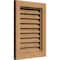 Ekena Millwork Vertical Gable Vent Functional, Western Red Cedar Gable Vent w/ Brick Mould Face Frame, 32"W x 20"H GVWVE32X2000SFUWR - alternate 3